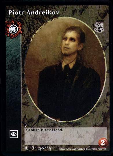 Piotr Andreikov [BH set] - VTES CCG