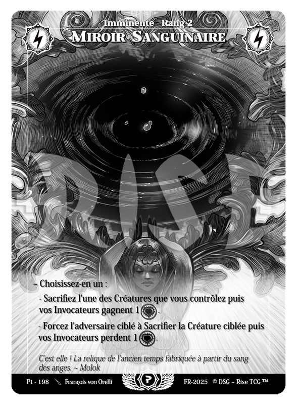 Miroir Sanguinaire #Pt - 198 Prestige 2025 (FR) [RISE]
