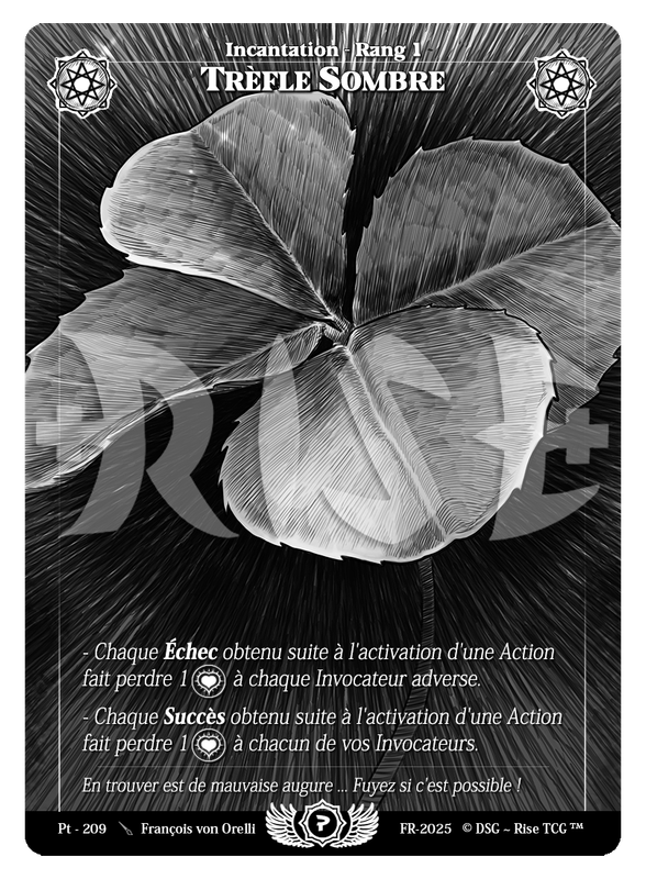 Trèfle Sombre #Pt - 209 Prestige 2025 (FR) [RISE]
