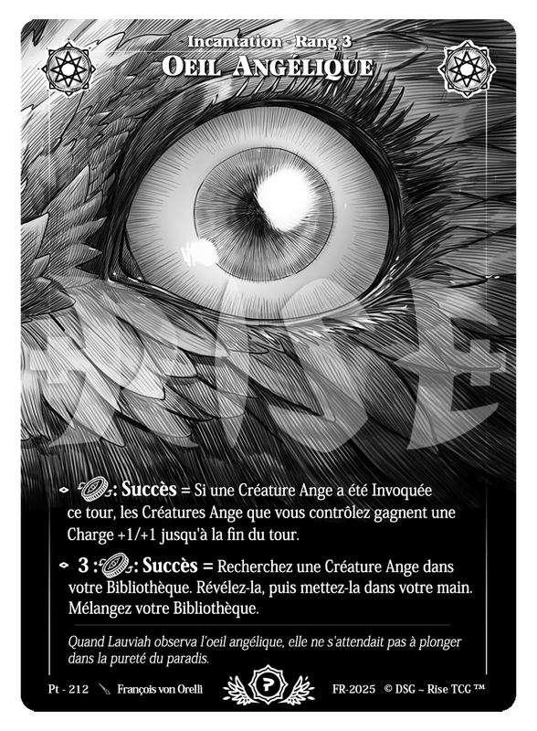 Oeil Angélique #Pt - 212 Prestige 2025 (FR) [RISE]