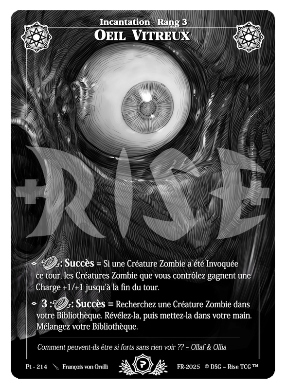 Oeil Vitreux #Pt - 214 Prestige 2025 (FR) [RISE]
