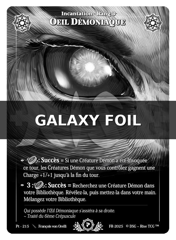 Oeil Démoniaque #Pt - 215 Prestige 2025 (FR) [RISE]