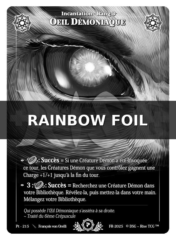 Oeil Démoniaque #Pt - 215 Prestige 2025 (FR) [RISE]