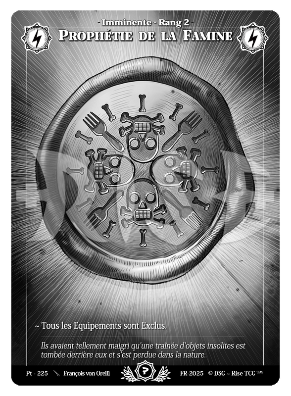 Prophétie De La Famine #Pt - 225 Prestige 2025 (FR) [RISE]