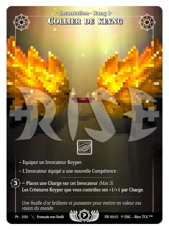 Collier De Keyng #Pt - 250 Prestige 2025 (FR) [RISE]