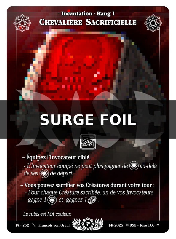 Chevalière Sacrificielle #Pt - 252 Prestige 2025 (FR) [RISE]