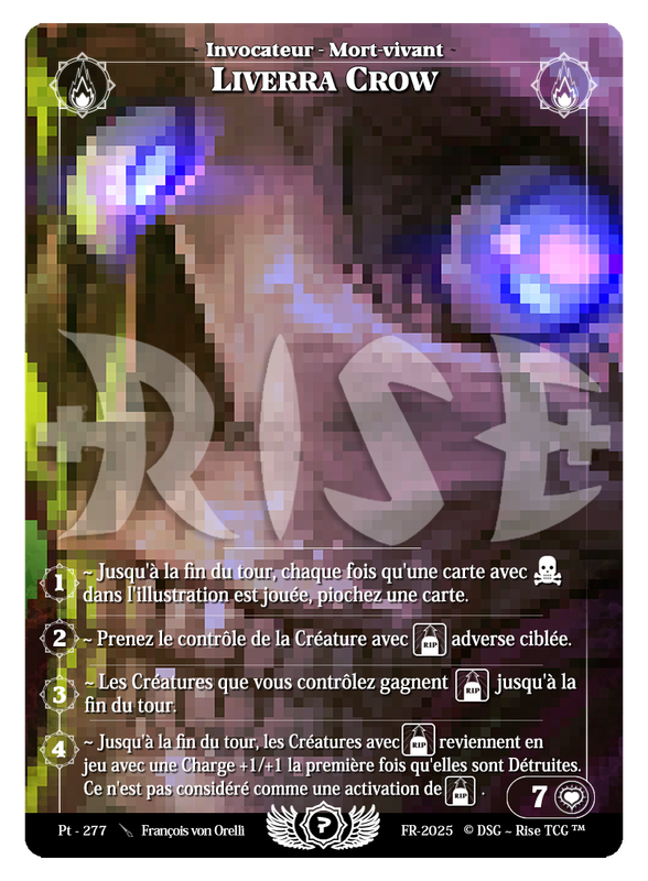 Liverra Crow #Pt - 277 Prestige 2025 (FR) [RISE]