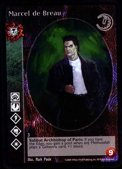 Marcel de Breau [Gehenna set] - VTES CCG