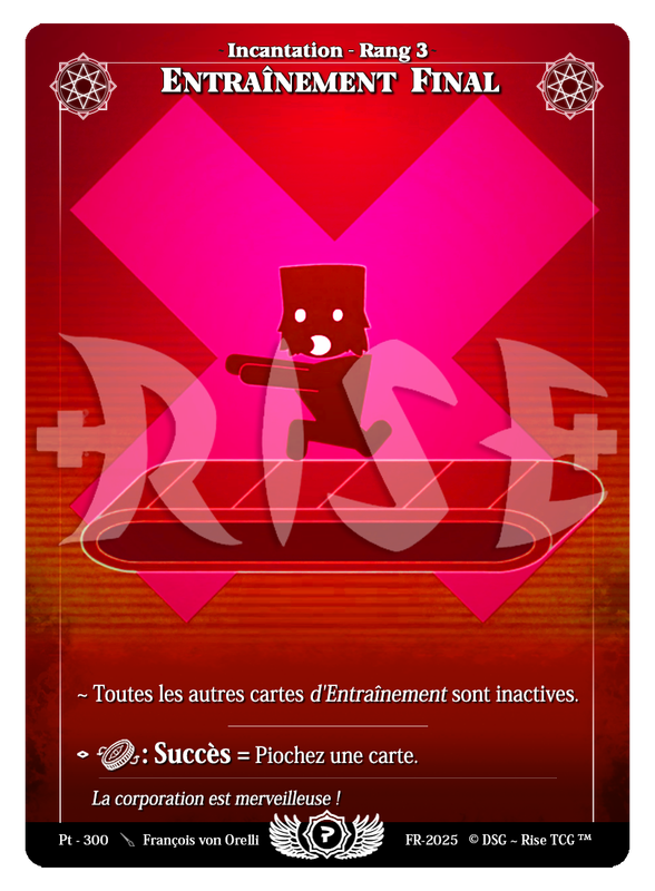 Entraînement Finale #Pt - 300 Prestige 2025 (FR) [RISE]