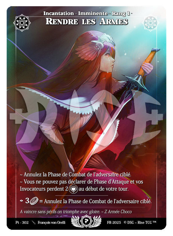 Rendre Les Armes #Pt - 302 Prestige 2025 (FR) [RISE]