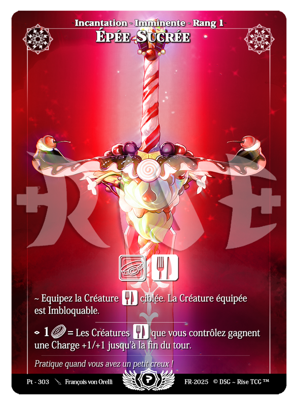 Epée Surcée #Pt - 303 Prestige 2025 (FR) [RISE]