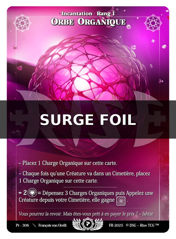 Orbe Organique #Pt - 306 Prestige 2025 (FR) [RISE]