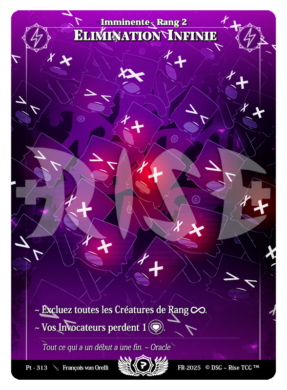Elimination Infinie #Pt - 313 Prestige 2025 (FR) [RISE]