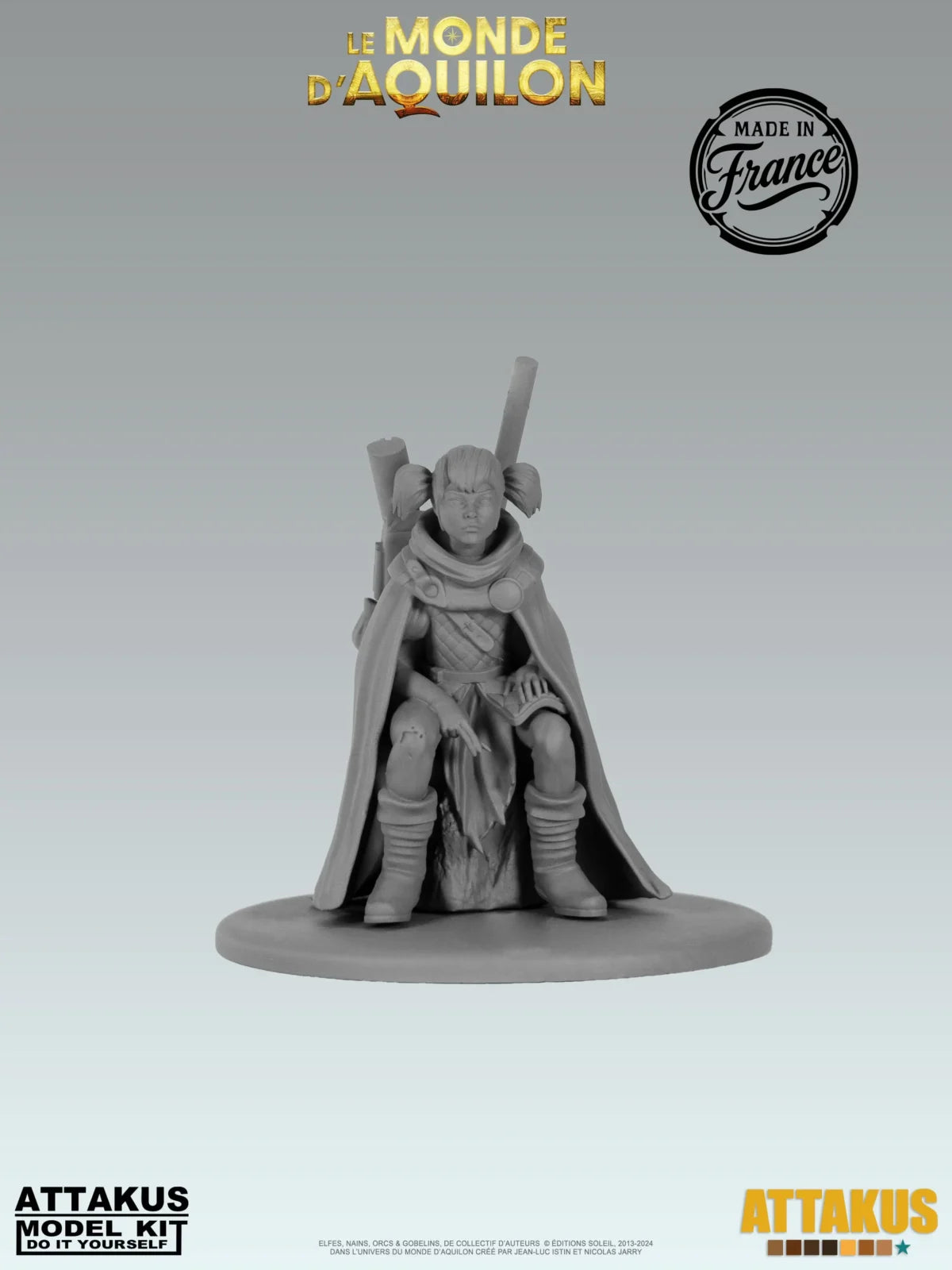 Figurine Irinild (Elfes) à peindre - taille M (6-9cm)