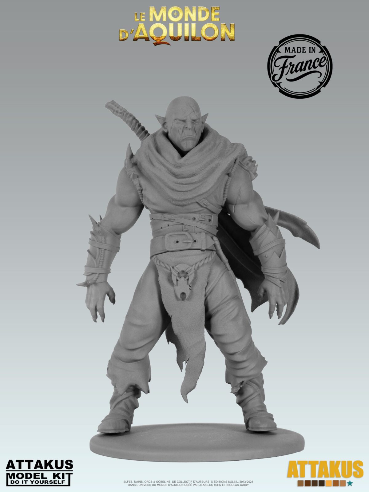 Figurine La Poisse (Orcs et Gobelins) à peindre - taille M (6-9cm)