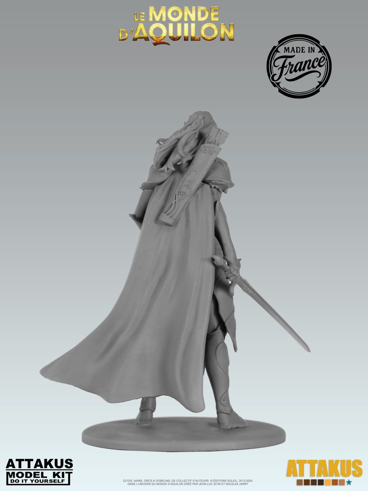 Figurine Lanawyn (Elfes) à peindre - taille M (6-9cm)