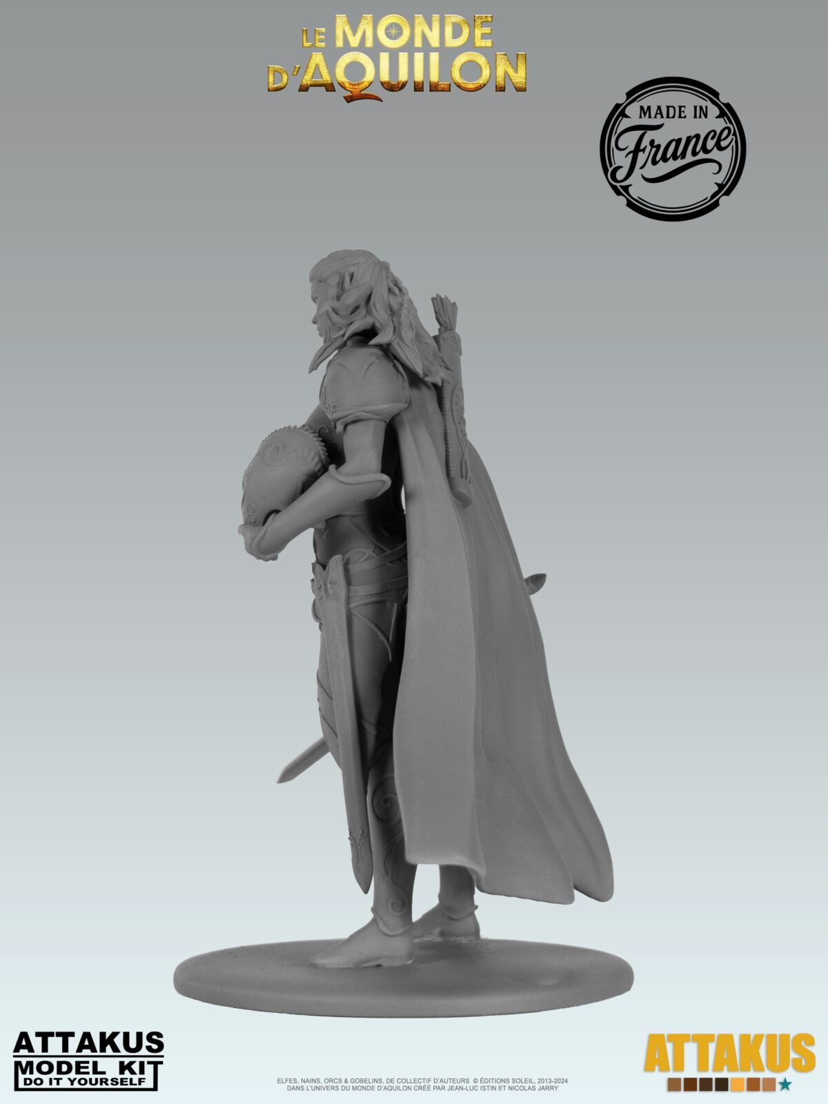 Figurine Lanawyn (Elfes) à peindre - taille M (6-9cm)