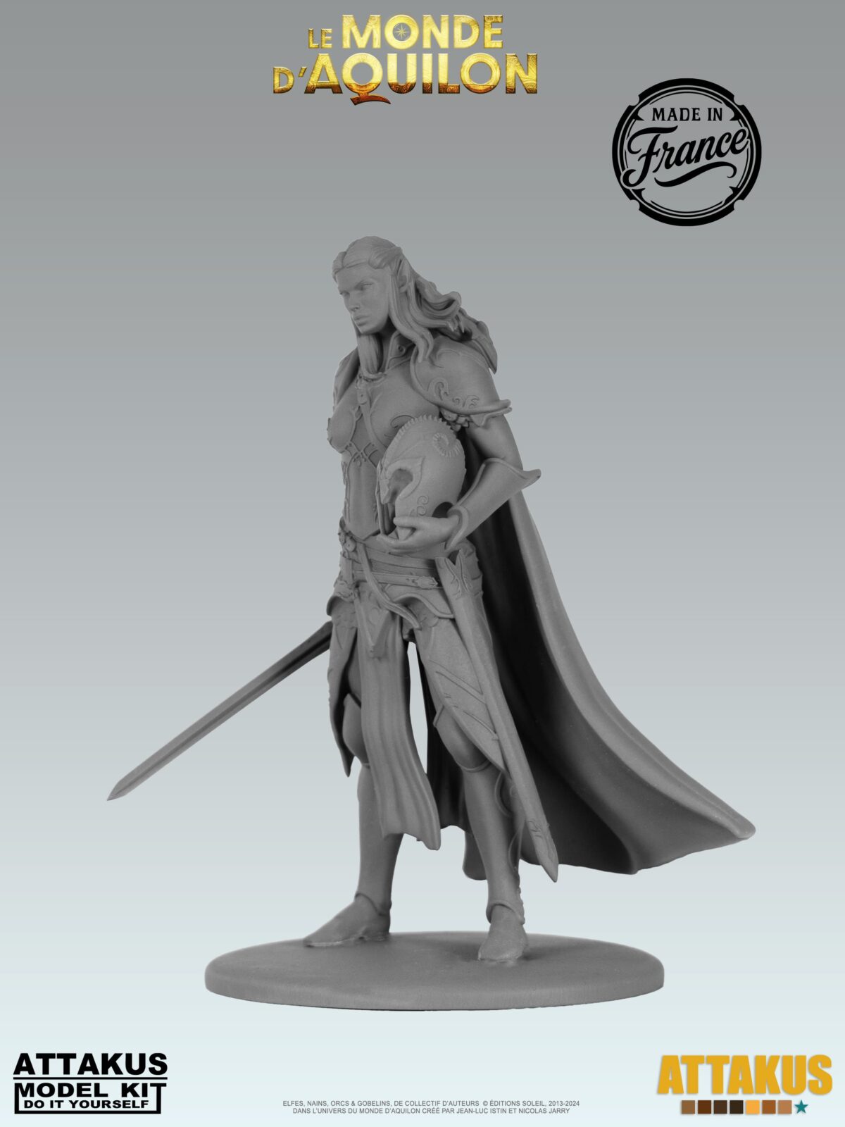 Figurine Lanawyn (Elfes) à peindre - taille M (6-9cm)