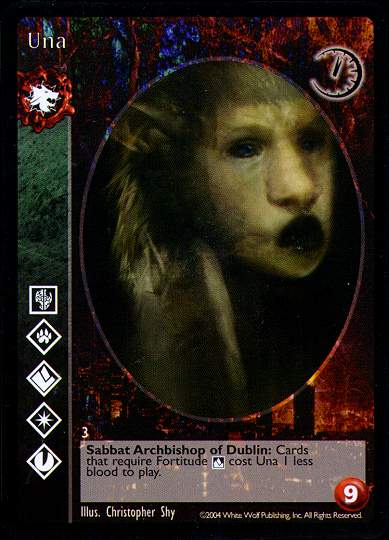 Una [Gehenna set] - VTES CCG