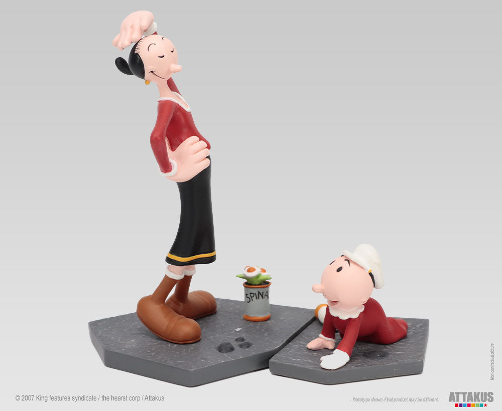Figurine résine Olive Oil & Mimosa - Popeye