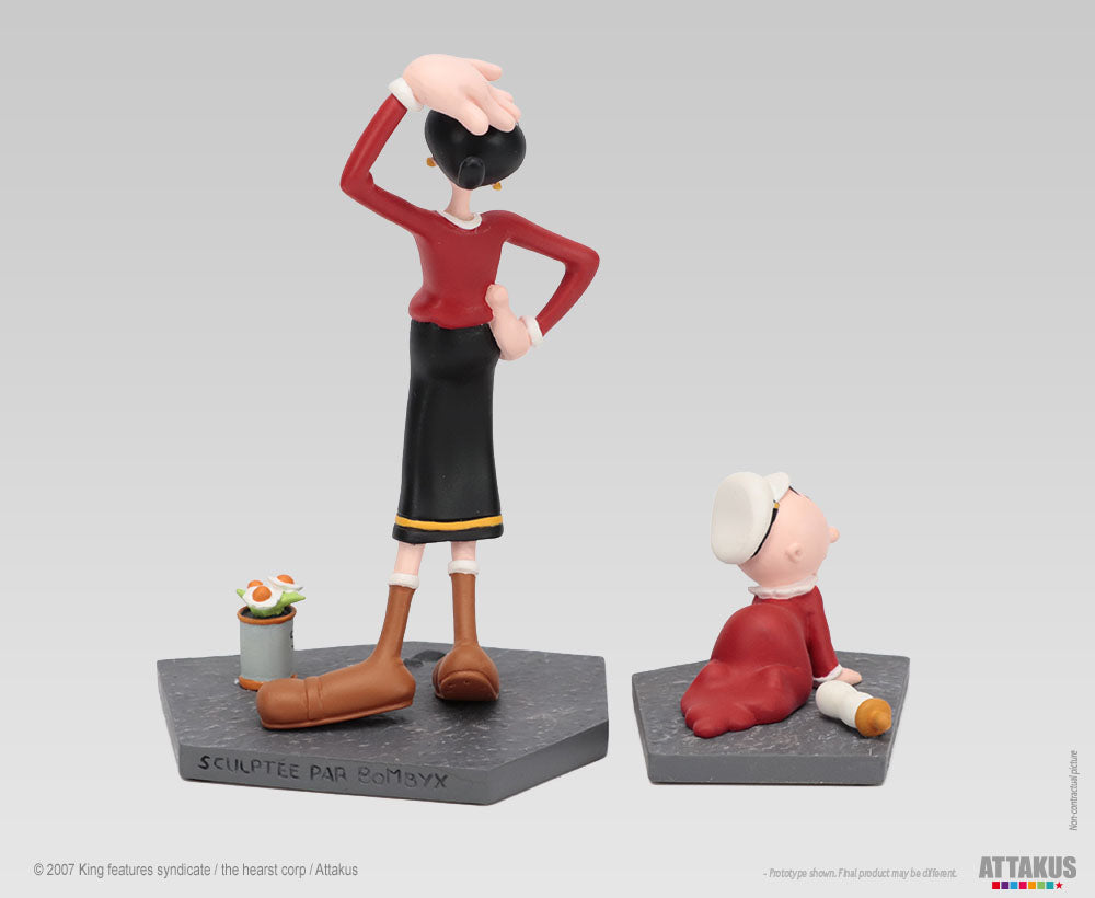 Figurine résine Olive Oil & Mimosa - Popeye