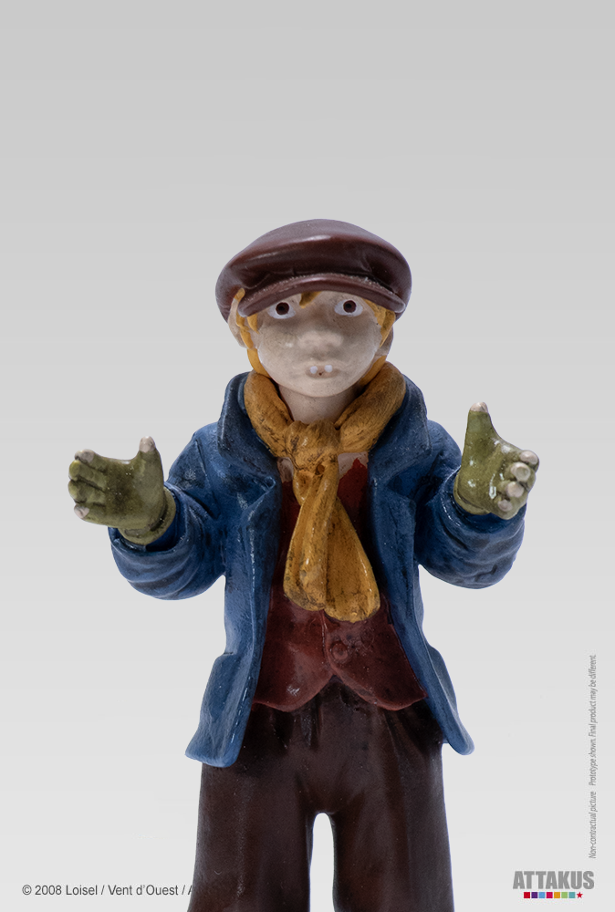 Figurine métal Peter « Londres » - Peter Pan, Loisel