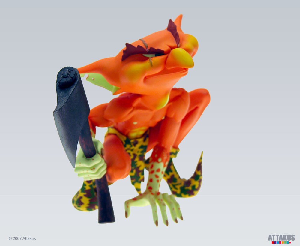 Figurine résine Elfe Kreeg attakus