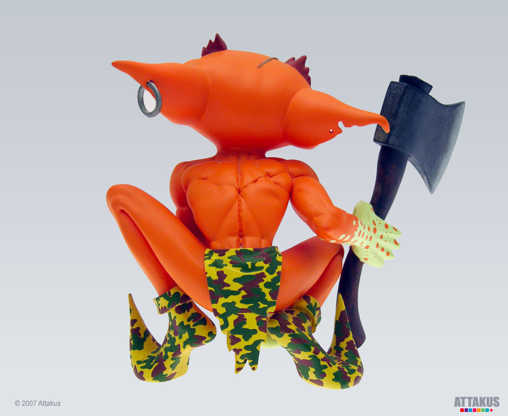 Figurine résine Elfe Kreeg attakus