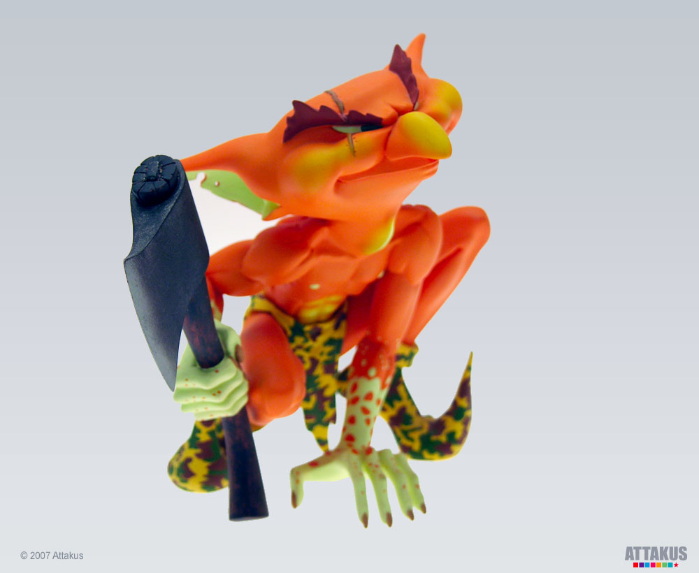 Figurine résine Elfe Kreeg attakus