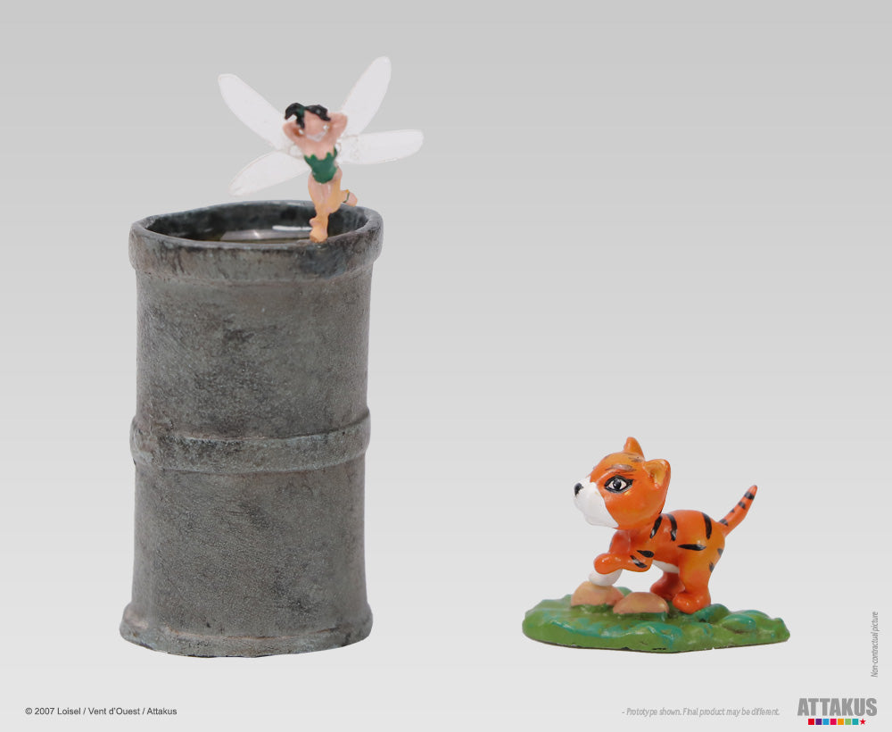 Figurine métal Clochette & Chat « Londres » - Peter Pan, Loisel