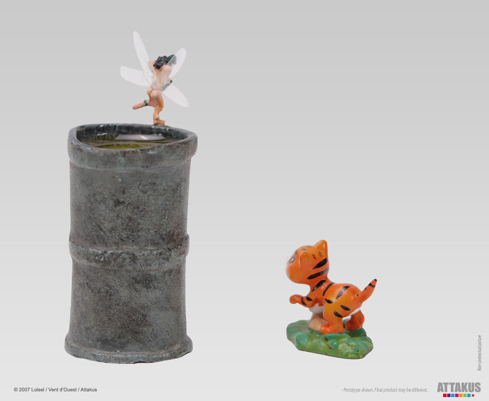 Figurine métal Clochette & Chat « Londres » - Peter Pan, Loisel