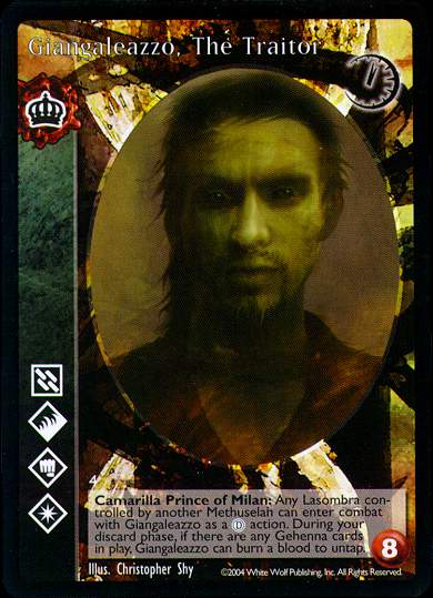 Giangaleazzo, The Traitor [Gehenna set] - VTES CCG