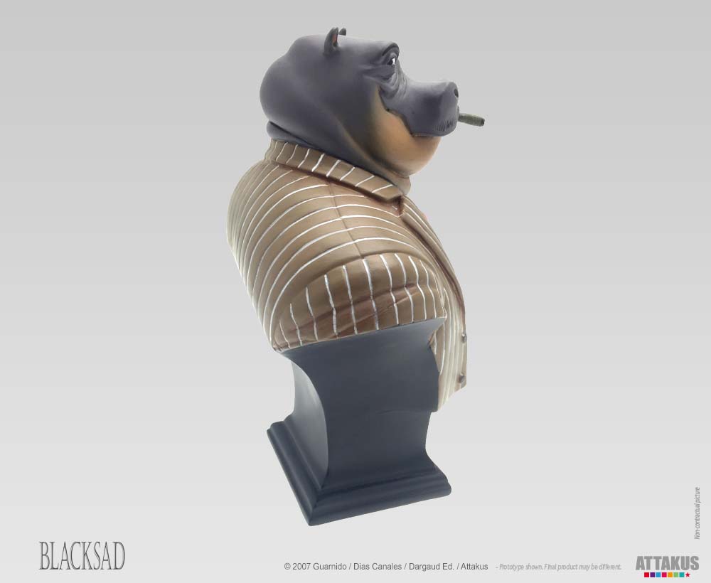 Buste Ted Leeman - Blacksad