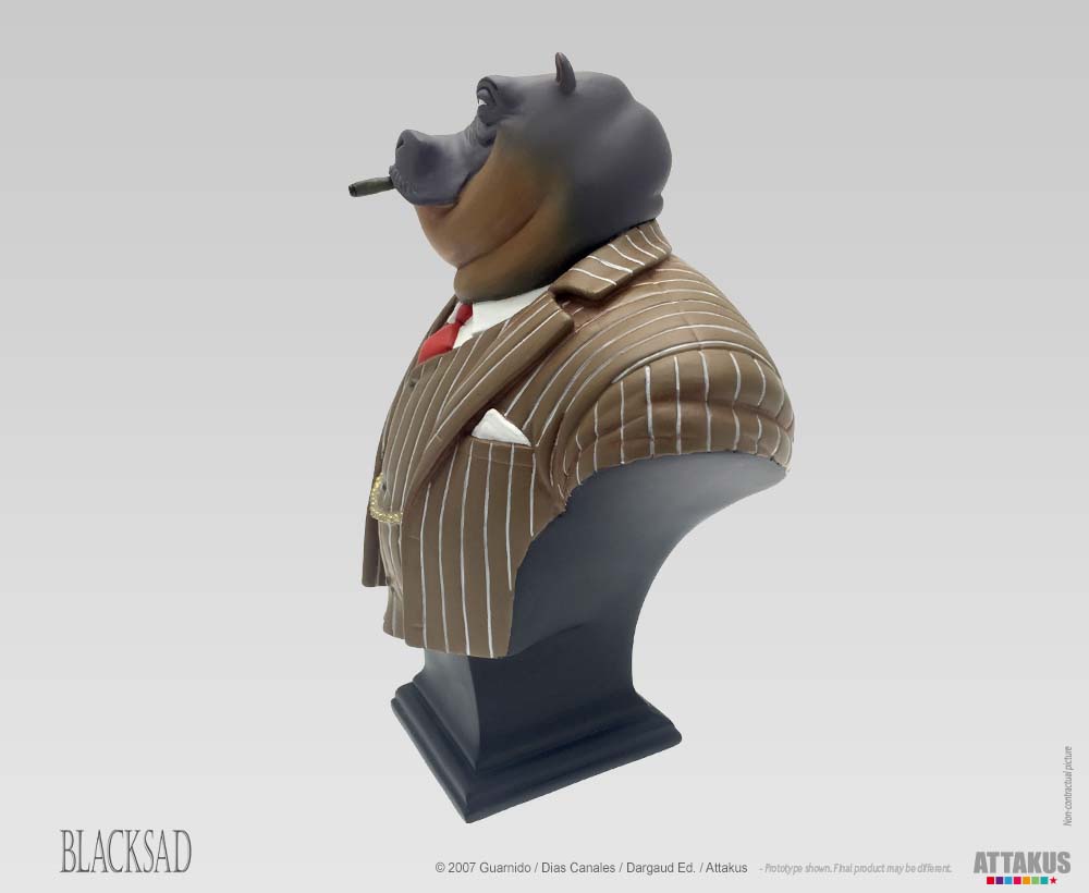 Buste Ted Leeman - Blacksad