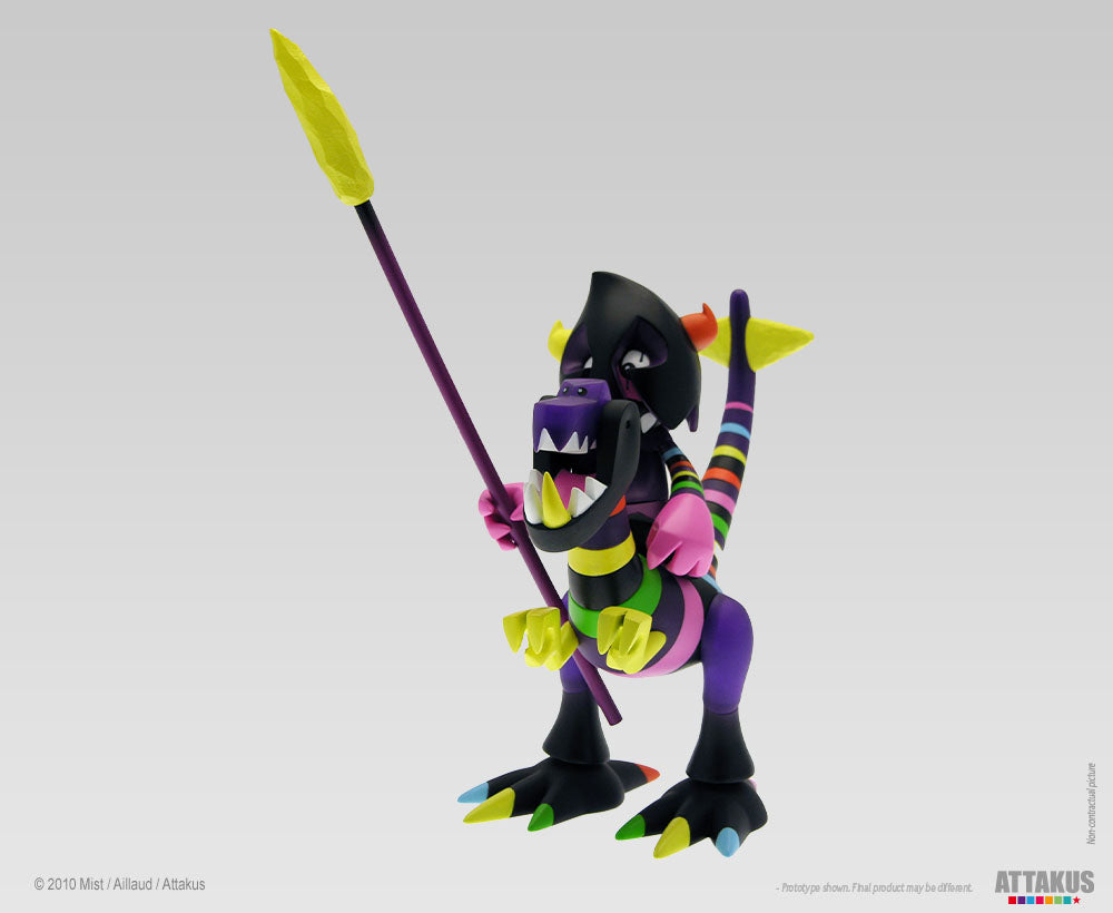 Figurine résine Dino & Orus - Rainbow Warrior Mist