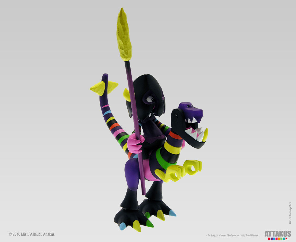 Figurine résine Dino & Orus - Rainbow Warrior Mist
