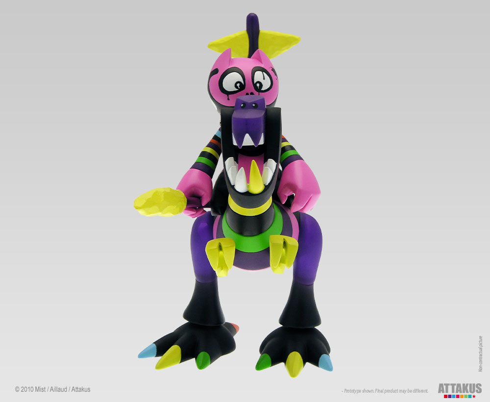 Figurine résine Dino & Orus - Rainbow Warrior Mist
