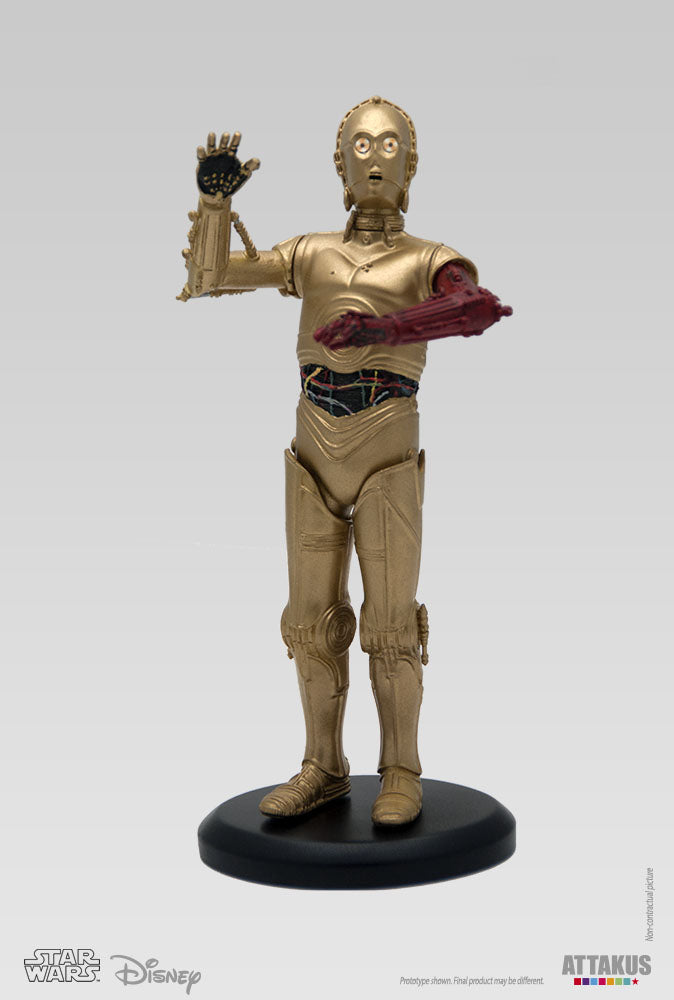 Figurine résine C-3PO Bras rouge 1/10e - STAR WARS