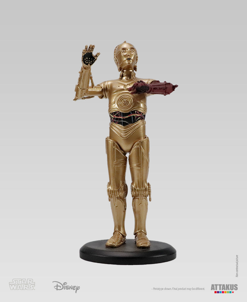 Figurine résine C-3PO Bras rouge 1/10e - STAR WARS