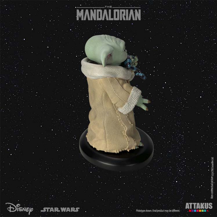Figurine résine Grogu « Eating the Frog » 1/5e - The Mandalorian