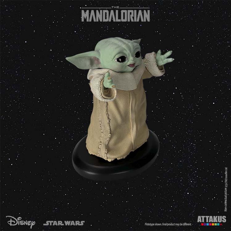 Figurine résine Grogu « Happy » 1/5e - The Mandalorian