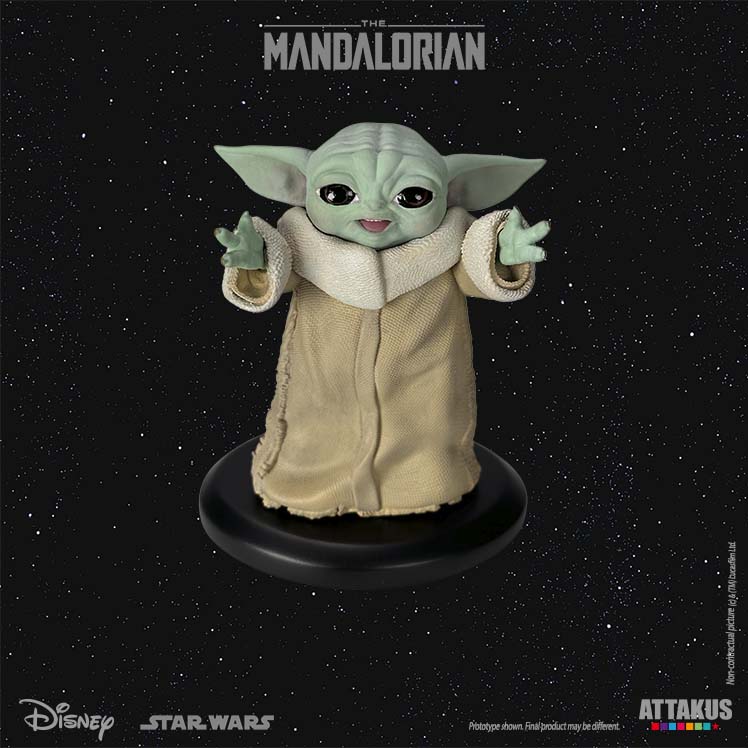 Figurine résine Grogu « Happy » 1/5e - The Mandalorian