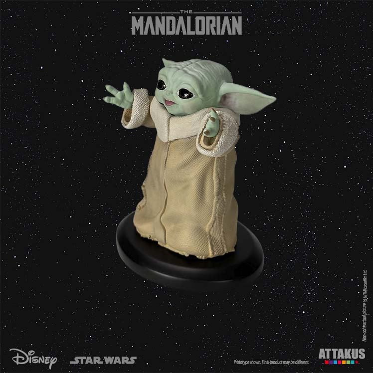 Figurine résine Grogu « Happy » 1/5e - The Mandalorian