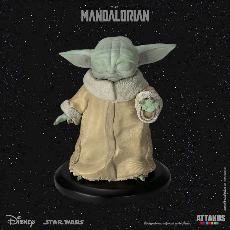 Figurine résine Grogu « Using the Force » 1/5e - The Mandalorian
