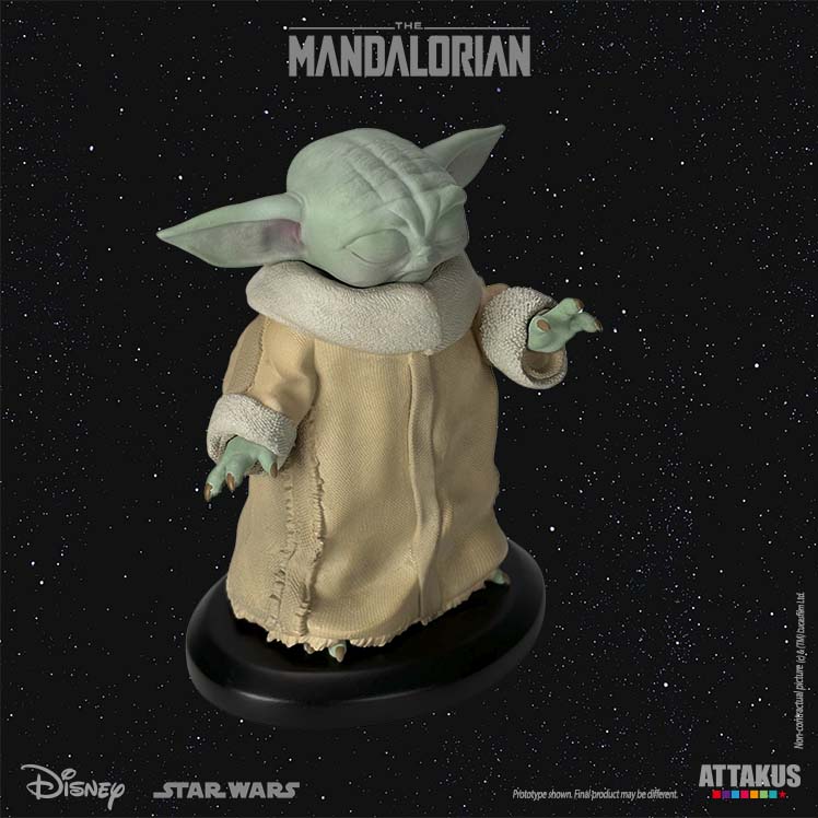 Figurine résine Grogu « Using the Force » 1/5e - The Mandalorian