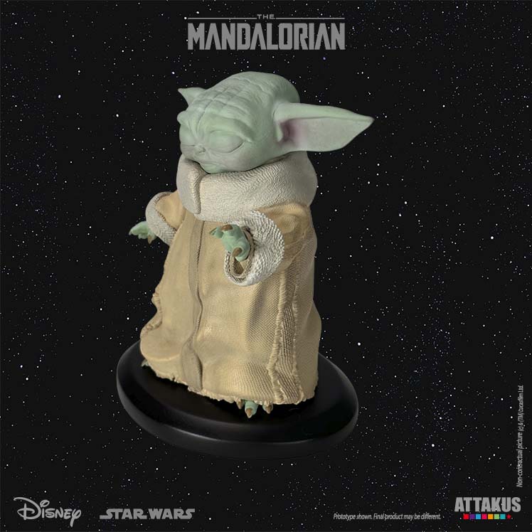 Figurine résine Grogu « Using the Force » 1/5e - The Mandalorian