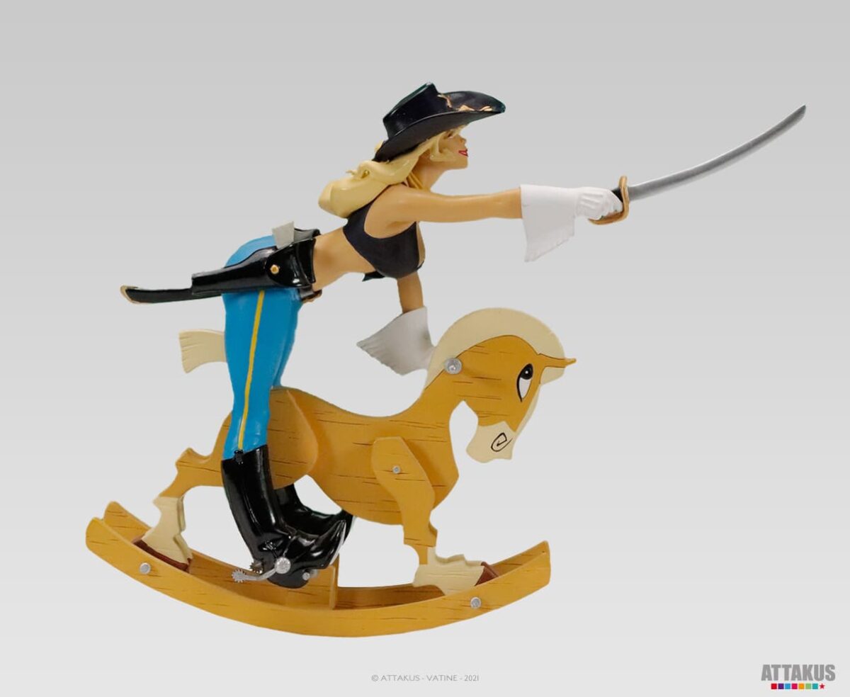 Figurine résine Pony Belle - collection Pin-Up