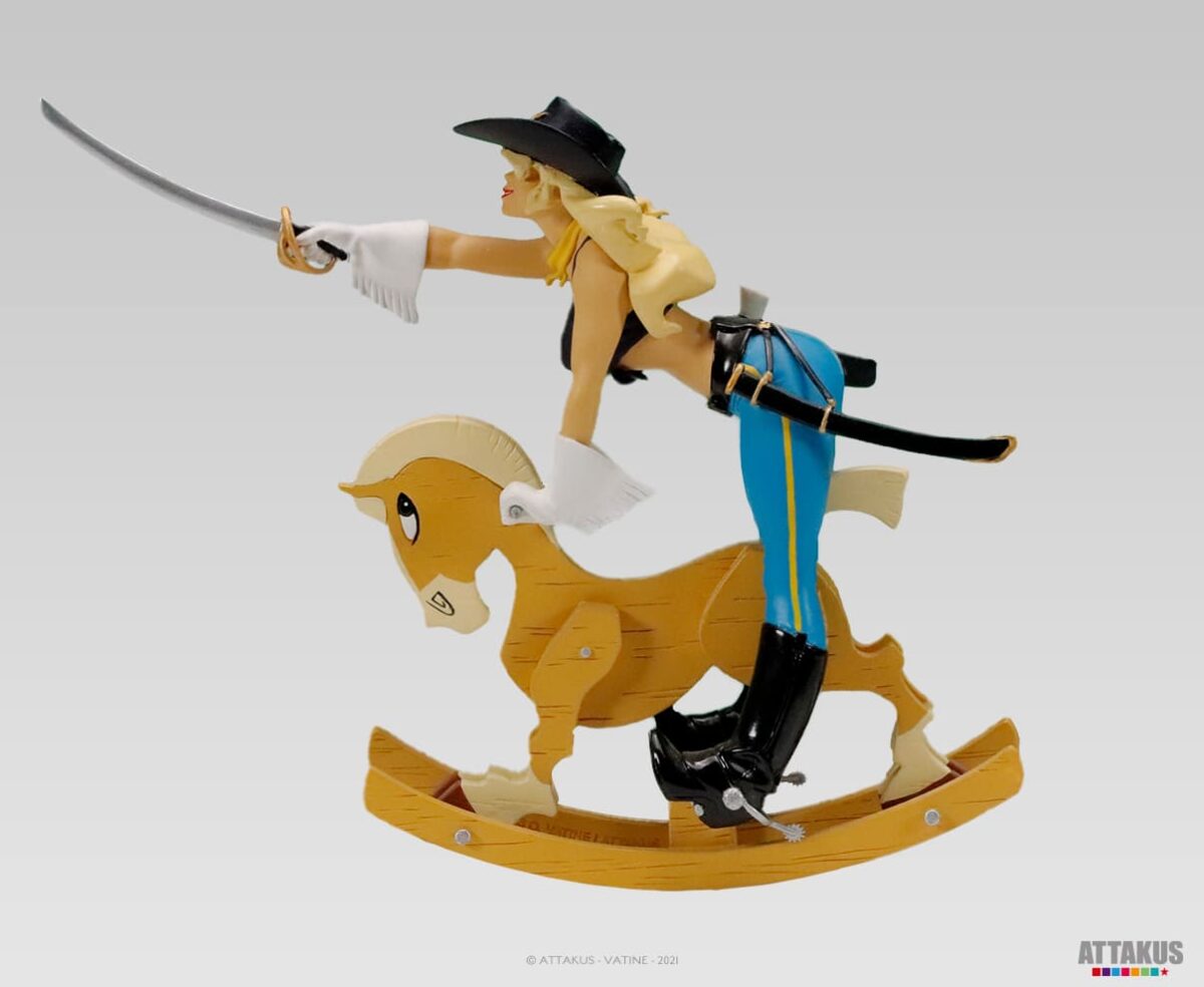 Figurine résine Pony Belle - collection Pin-Up