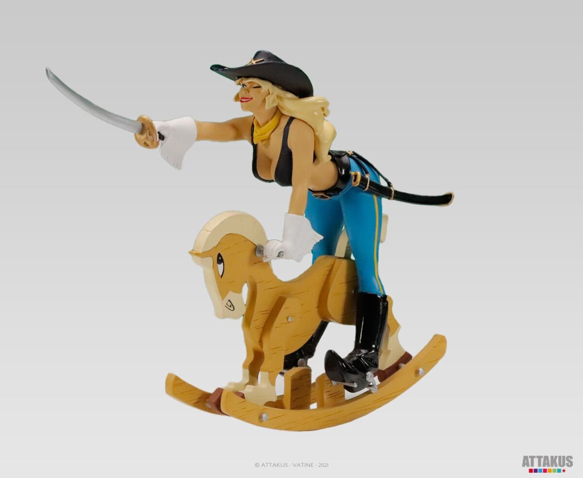 Figurine résine Pony Belle - collection Pin-Up