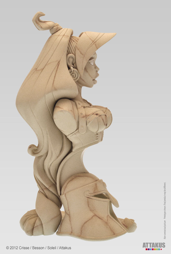 Buste Atalante « Marbre » - collection Pin-up, Crisse